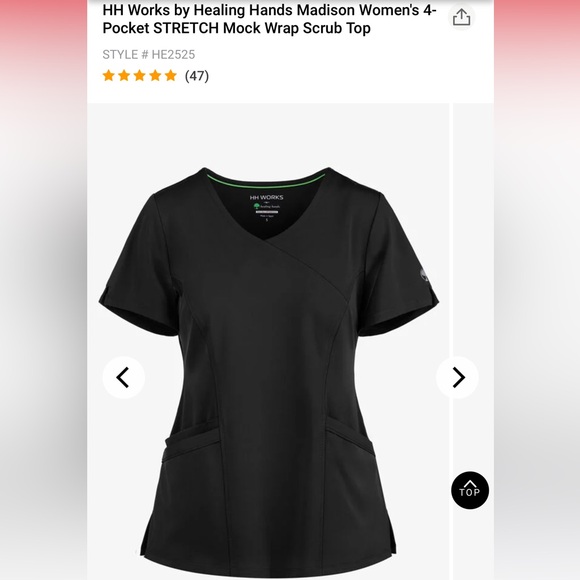 Healing Hands size Large 3 tops HH works - Picture 3 of 4